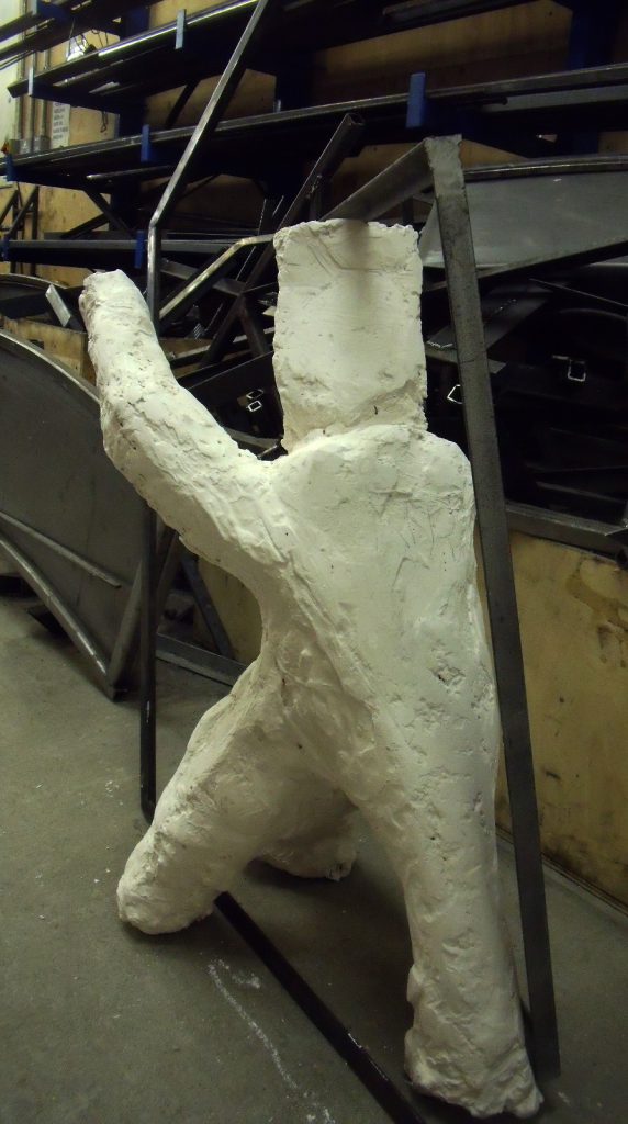 Bridgeman- Sculpture-Mudrock and plaster- 2015